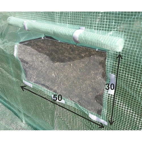 Оранжерия Сорбе Класик 2.0 с 2 врати с армиран найлон 24 кв.м. ➤ топ цена ➤ sorbe.bg