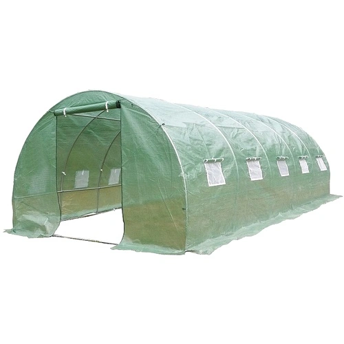 Оранжерия Сорбе Класик 2.0 с 2 врати с армиран найлон 24 кв.м. ➤ топ цена ➤ sorbe.bg