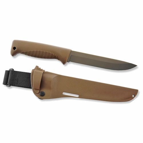 Нож Peltonen Knives Sissipuukko M95 Cerakote 80CrV2 TPE Coyote Composite ➤ топ цена ➤ sorbe.bg