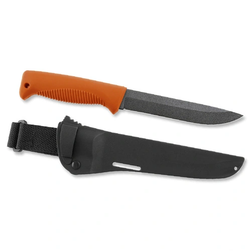 Нож Peltonen Knives Sissipuukko M95 PTFE Teflon 80CrV2 TPE Orange Composite ➤ топ цена ➤ sorbe.bg
