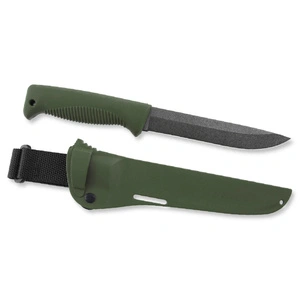 Нож Peltonen Knives Sissipuukko M95 PTFE Teflon 80CrV2 TPE Green Composite
