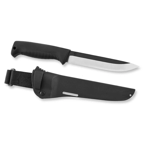 Нож Peltonen Knives Sissipuukko M95 Uncoated 80CrV2 TPE Black Композит ➤ топ цена ➤ sorbe.bg