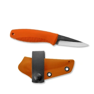Нож Peltonen Knives Pikkusissi M23 puukko, 80CrV2 TPE Оранжев Кайдекс