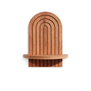Стенен рафт Artmtkwll1, дъб, MDF, 26x35 см