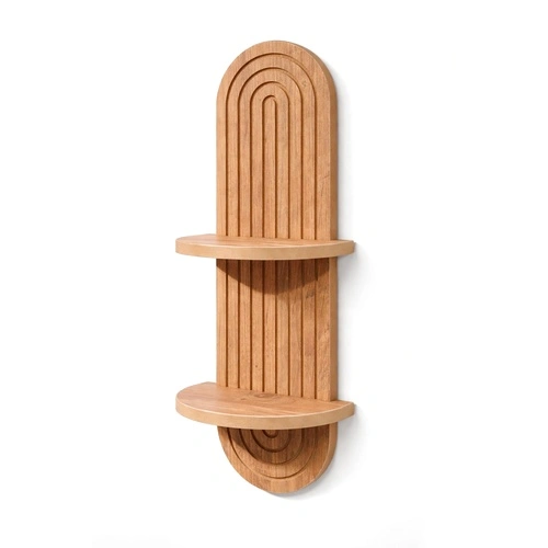 Стенен рафт Artmtkwll2, дъб, MDF, 70 см ➤ топ цена ➤ sorbe.bg
