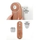 Стенен рафт Artmtkwll2, дъб, MDF, 70 см