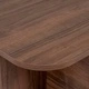 Холна маса Akira, орех Venezia Walnut, 120 см