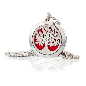Aromatherapy Jewellery Necklace - Tree of Life 25mm