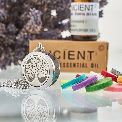 Aromatherapy Jewellery Necklace - Tree of Life 25mm ➤ топ цена ➤ sorbe.bg