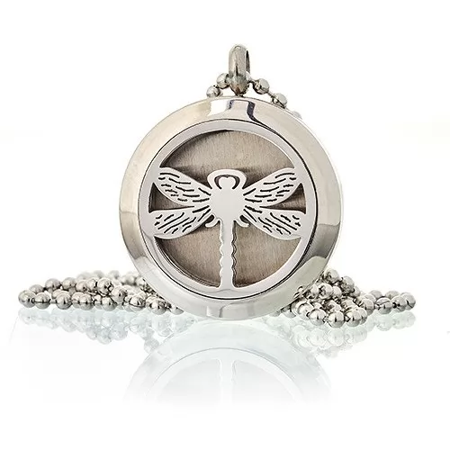 Aromatherapy Jewellery Necklace - Dragonfly 25mm ➤ топ цена ➤ sorbe.bg