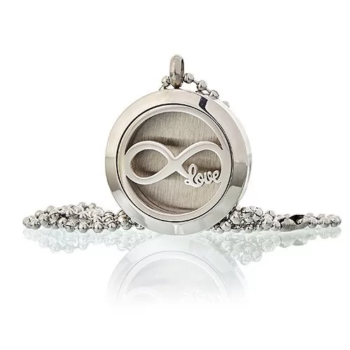 Aromatherapy Jewellery Necklace - Infinity Love 25mm ➤ топ цена ➤ sorbe.bg