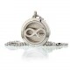Aromatherapy Jewellery Necklace - Infinity Love 25mm