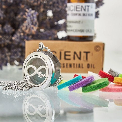 Aromatherapy Jewellery Necklace - Infinity Love 25mm ➤ топ цена ➤ sorbe.bg