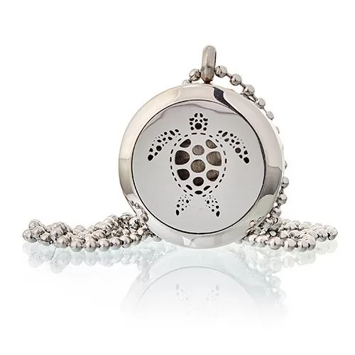 Aromatherapy Jewellery Necklace - Turtle 25mm ➤ топ цена ➤ sorbe.bg