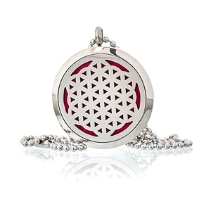 Aromatherapy Jewellery Necklace - Flower  of Life 30mm
