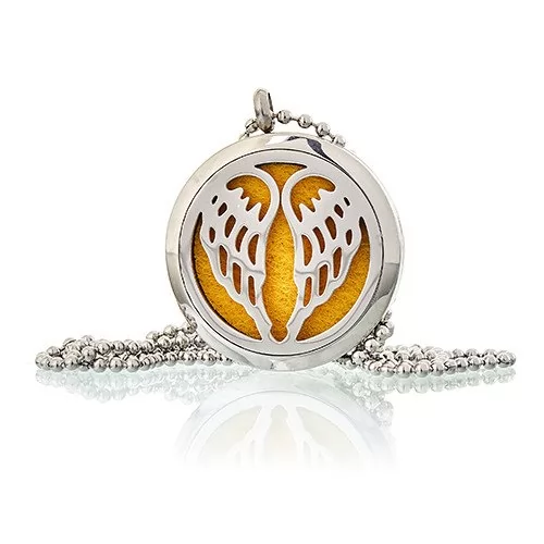Aromatherapy Jewellery Necklace - Angel Wings 30mm ➤ топ цена ➤ sorbe.bg