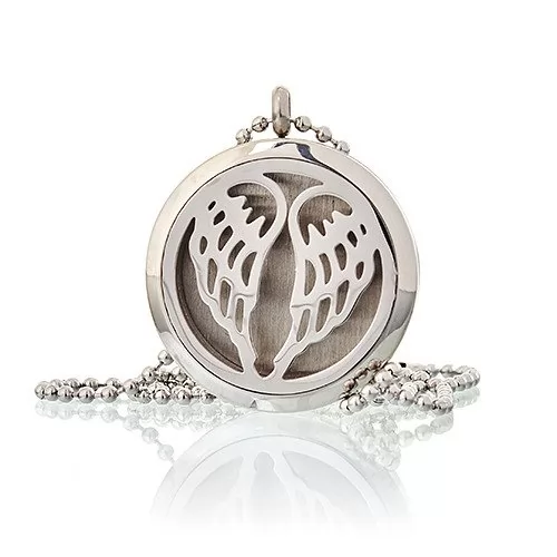 Aromatherapy Jewellery Necklace - Angel Wings 30mm ➤ топ цена ➤ sorbe.bg