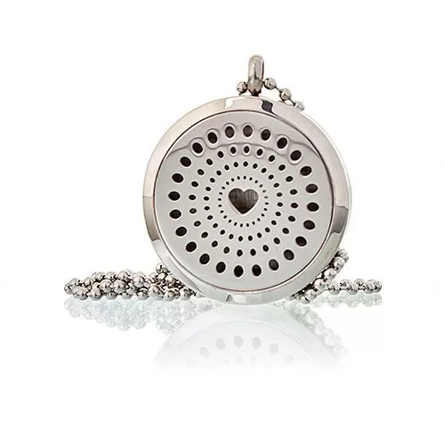 Aromatherapy Jewellery Necklace - Diamonds Heart 30mm ➤ топ цена ➤ sorbe.bg
