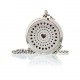 Aromatherapy Jewellery Necklace - Diamonds Heart 30mm