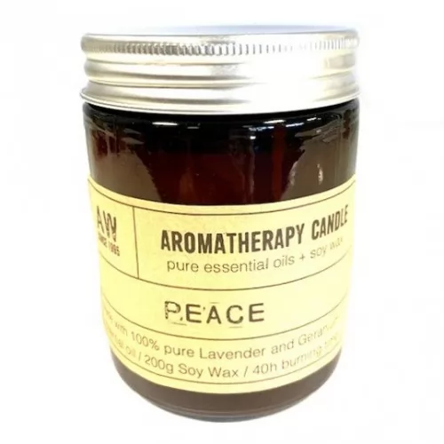 Aromatherapy Soy Candle 200g - Peace ➤ топ цена ➤ sorbe.bg