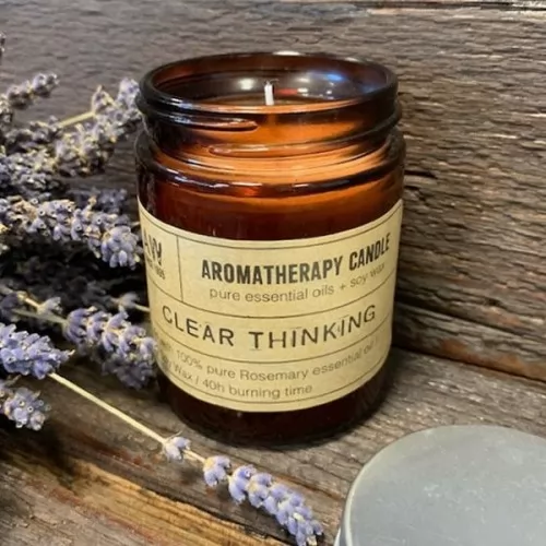 Aromatherapy Soy Candle 200g - Clear Thinking ➤ топ цена ➤ sorbe.bg