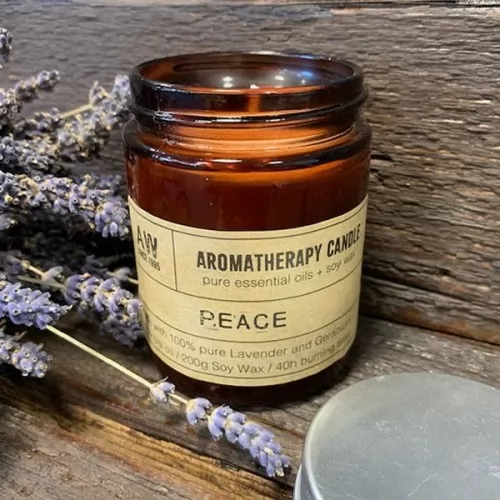 Aromatherapy Soy Candle 200g - Peace ➤ топ цена ➤ sorbe.bg