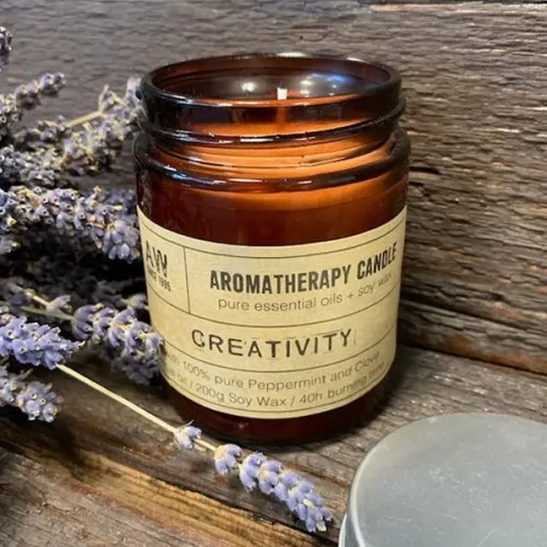 Aromatherapy Soy Candle 200g - Creativity ➤ топ цена ➤ sorbe.bg