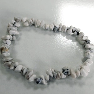 Chipstone Bracelet - White Jasper