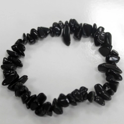 Chipstone Bracelet - Black Agate ➤ топ цена ➤ sorbe.bg