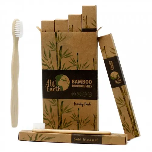 Family Pack Bamboo Toothbrush (2xAdult and 2xChildren) на топ цена от sorbe.bg Family Pack Bamboo Toothbrush (2xAdult and 2xChildren) ➤ топ цена ➤ sorbe.bg