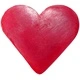 Heart Guest Soaps - Raspberry