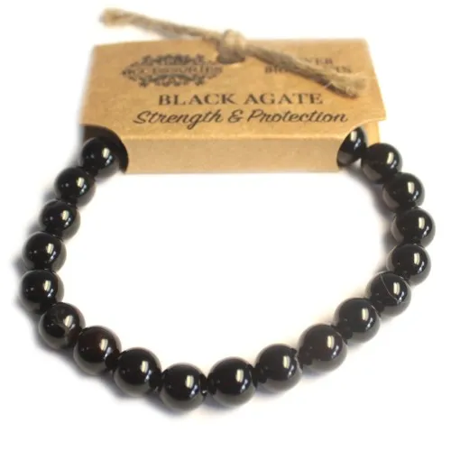 Power Bracelet - Black Agate ➤ топ цена ➤ sorbe.bg