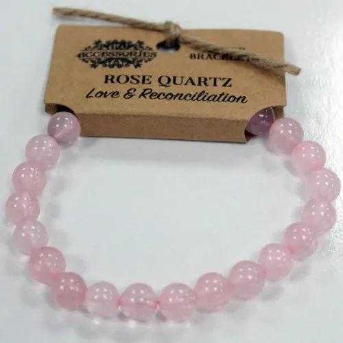 Power Bracelet - Rose Quartz ➤ топ цена ➤ sorbe.bg