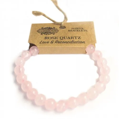 Power Bracelet - Rose Quartz ➤ топ цена ➤ sorbe.bg