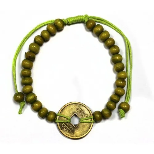 Good Luck Feng-Shui Bracelets - Lime Green ➤ топ цена ➤ sorbe.bg