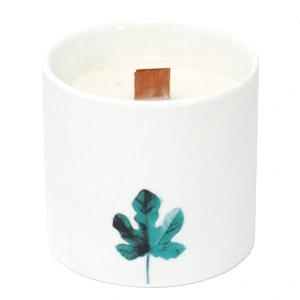 Large Botanical Candle - Marsh Violet