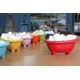 Ceramic Mini Bath - Poppy Red