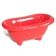 Ceramic Mini Bath - Poppy Red