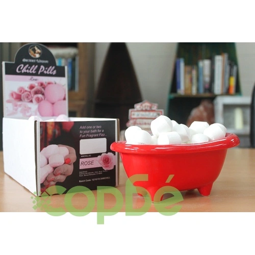 Ceramic Mini Bath - Poppy Red ➤ топ цена ➤ sorbe.bg