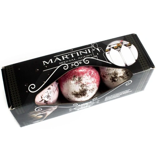 Set of Three Martini Bath Bombs ➤ топ цена ➤ sorbe.bg
