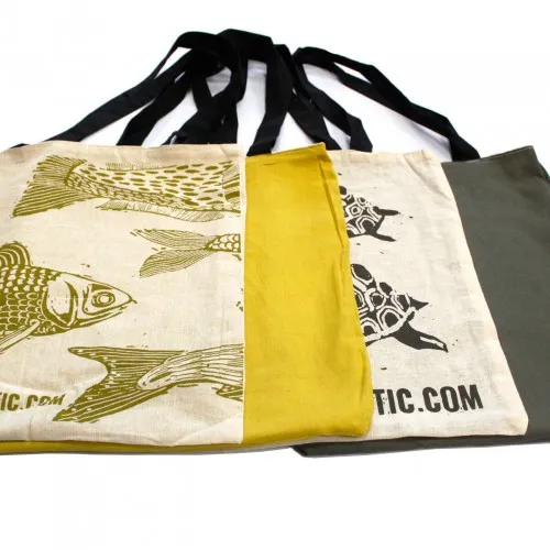 Lrg 2x4oz Reversable Cotton Bag 38x42cm - (2 designs) ➤ топ цена ➤ sorbe.bg