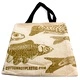 Lrg 2x4oz Reversable Cotton Bag 38x42cm - (2 designs)
