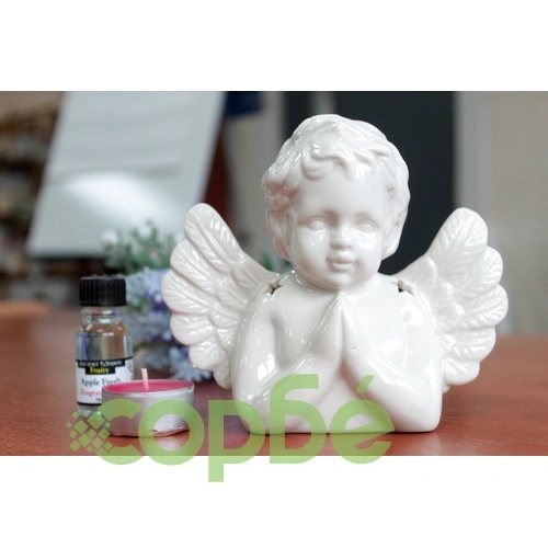 Angel Praying Oil Burner - White ➤ топ цена ➤ sorbe.bg