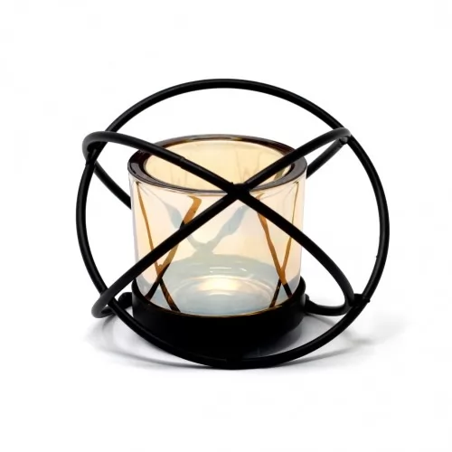 Centrepiece Iron Votive Candle Holder - 1 Cup Single Ball ➤ топ цена ➤ sorbe.bg