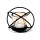 Centrepiece Iron Votive Candle Holder - 1 Cup Single Ball