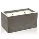 Large Concrete Soy Candle  - Clove and Dark Sandal