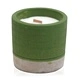 Pot Concrete Soy Candle - Green - Sea Moss and Herbs