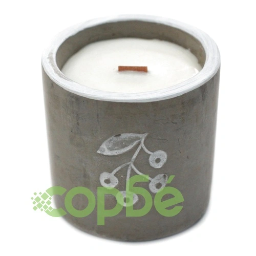 Med Concrete Soy Candle - Berrys - Juniper and Sweet Gin ➤ топ цена ➤ sorbe.bg
