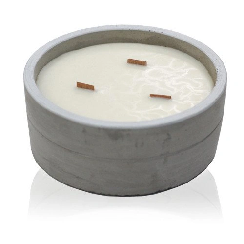 Large Concrete Soy Candle - Crushed Vanilla and Orange ➤ топ цена ➤ sorbe.bg