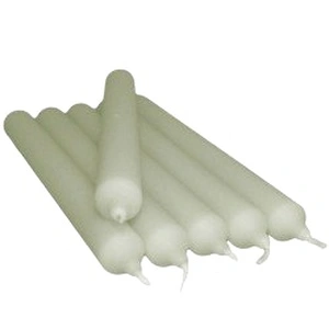 Marble Grey Dinner Candles